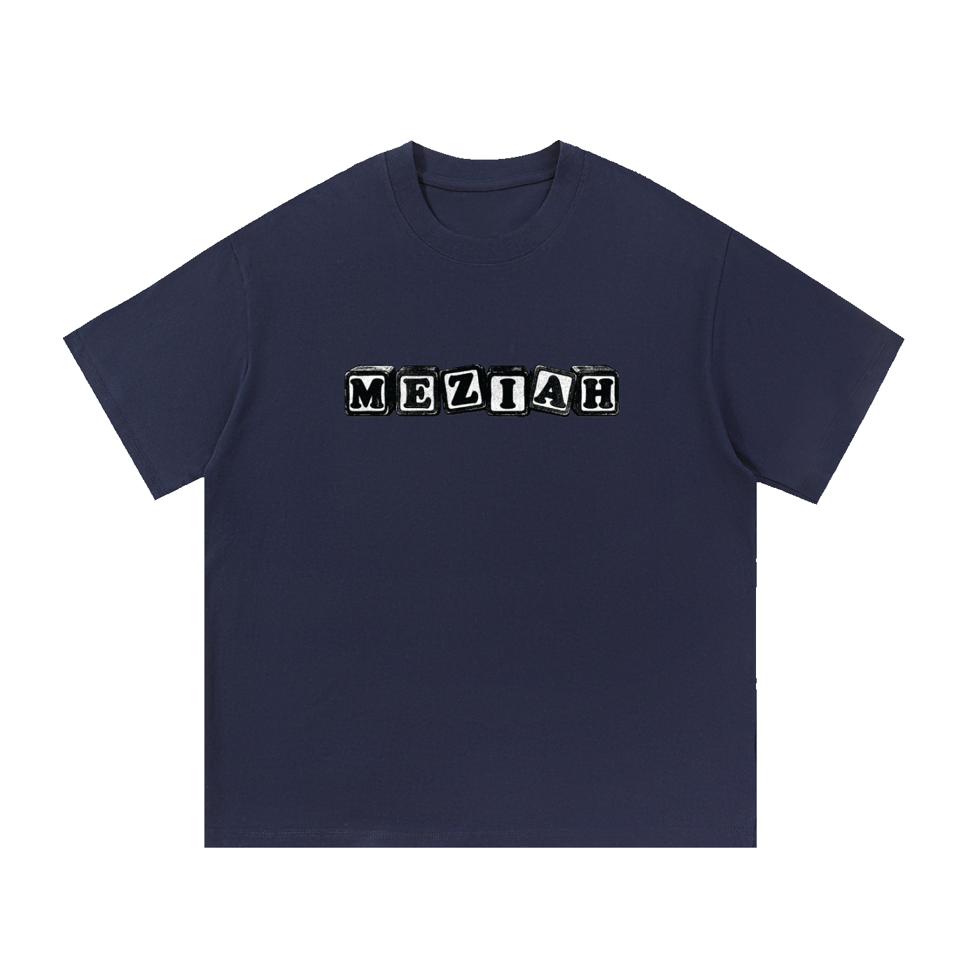 Meziah Block Letters Tee