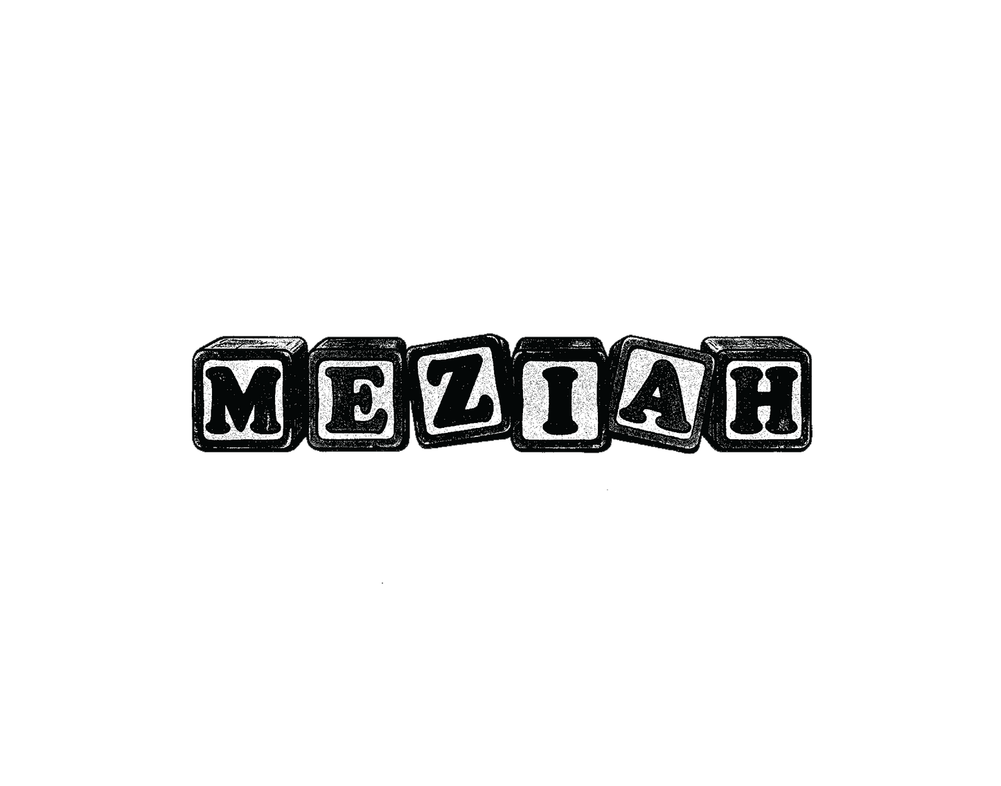Meziah Block Letters Tee